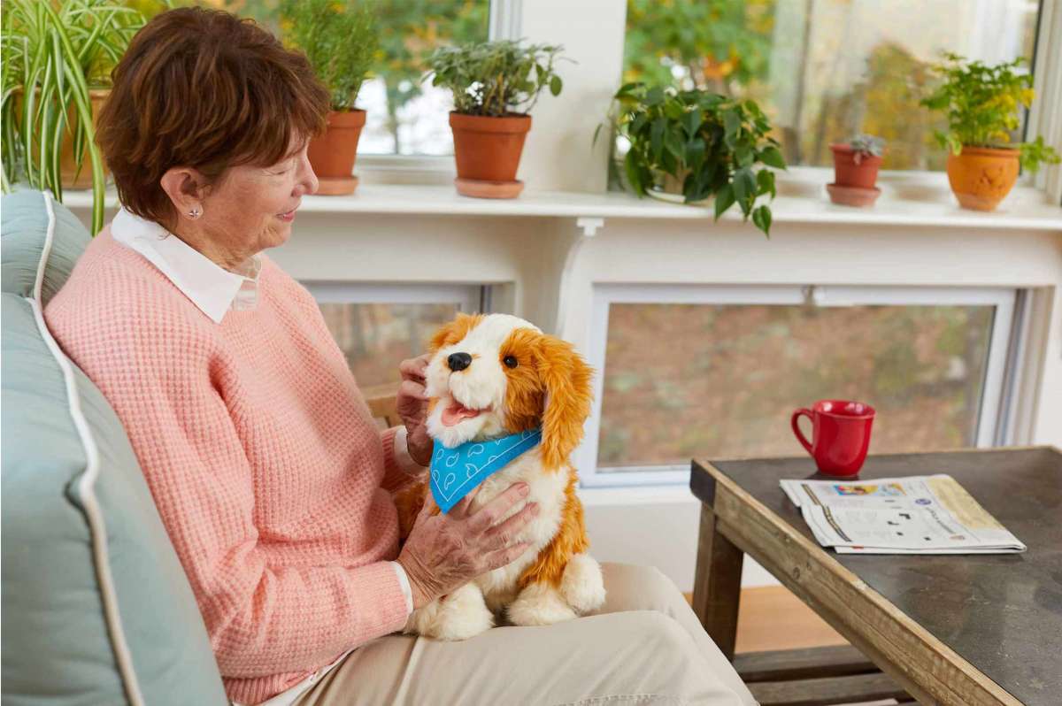 Interactive Robot Dog For People With Dementia | Robot-Pets By REVIVA